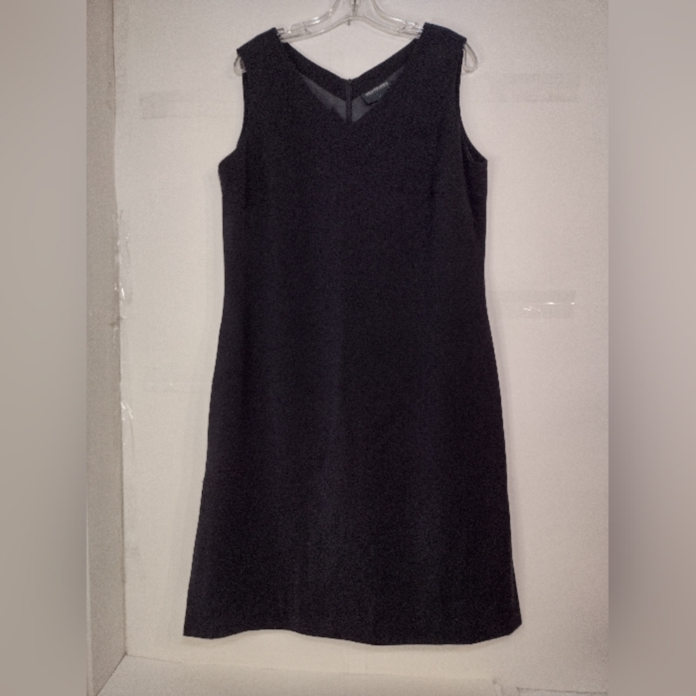 Bridgetown Collection Elegant Black Sleeveless Dress Size (L)